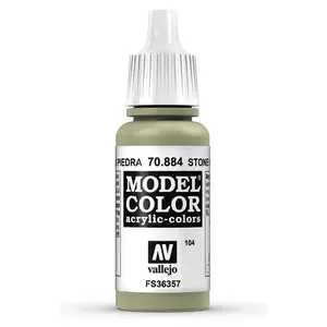 Akrila krāsa pudelītē VALLEJO 70.884 Stone Grey, 17 ml