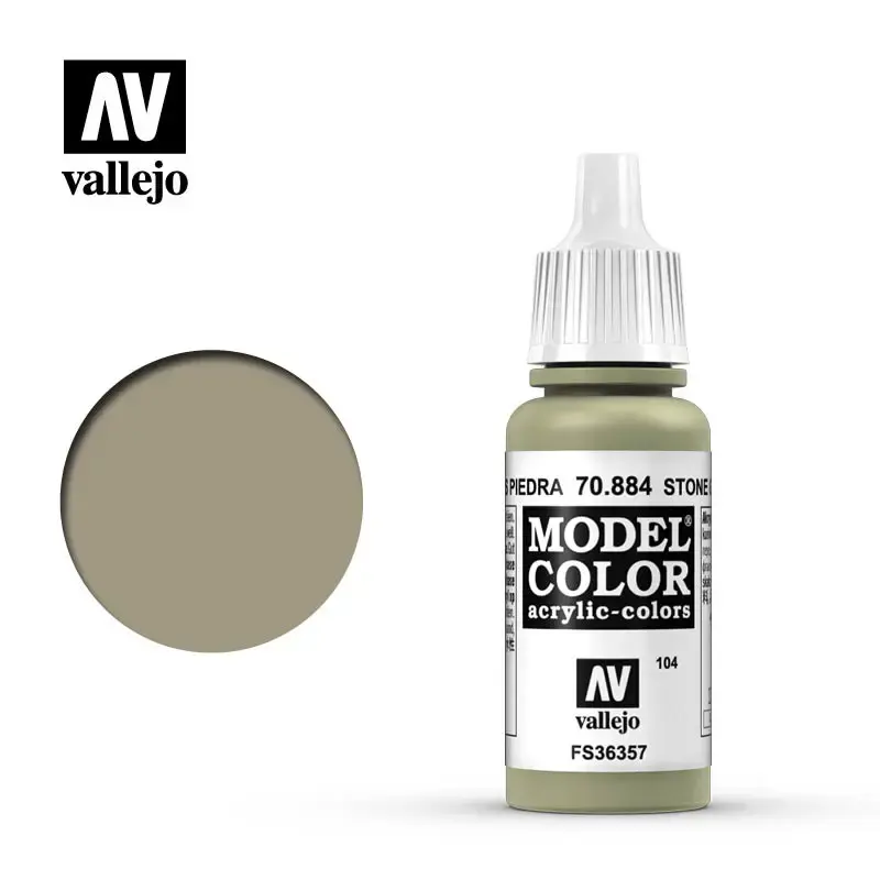 VALLEJO 70.884 Stone Grey akrila krāsa 17 ml Photo 2