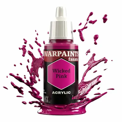 Krāsa Army Painter Warpaints Fanatic Wicked Pink Photo 2