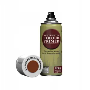 Грунтовка-спрей Army Painter The Colour Primer Fur Brown (2022) — коричневый акриловый грунт для миниатюр
