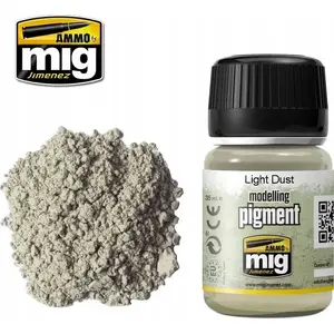 Paint Pigment Vallejo Ammo Modelling Pigment Light Dust 35 ml