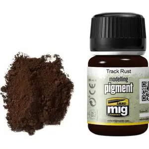 Modelling Pigment Vallejo Ammo Track Rust 35 ml – weathering pigment for scale models