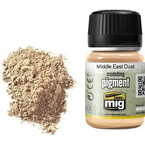 Paint pigment VALLEJO Modelling Pigment Middle East Dust 35 ml
