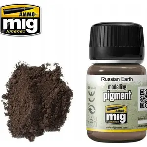 Modeling Pigment Vallejo Ammo Russian Earth 35 ml – weathering and terrain effects