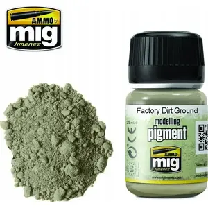 Paints & Pigments VALLEJO Modelling Pigment Factory Dirt Ground 35 ml