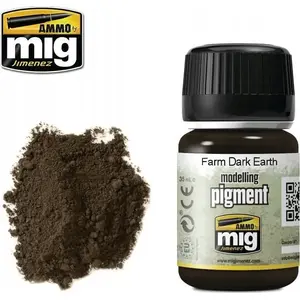 Modelling Pigment Vallejo Ammo Farm Dark Earth 35 ml