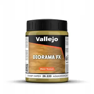 Paints & Effects VALLEJO Diorama FX Water Textures — Swamp Water 200 ml bottle