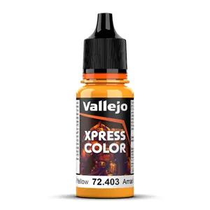 Akrila krāsa VALLEJO 72.403 Dzeltena 18 ml (1 gab.)