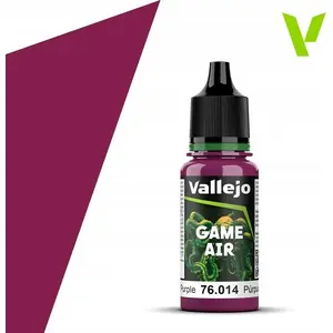 Krāsa VALLEJO Game Air Warlord Purple 18 ml – akrila krāsa aerografam/modeļiem