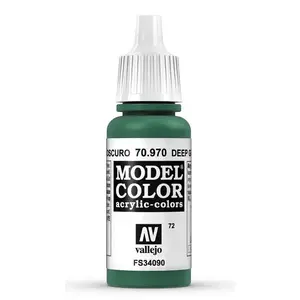 Acrylic paint bottle VALLEJO 70.970 Green FS34090 17 ml