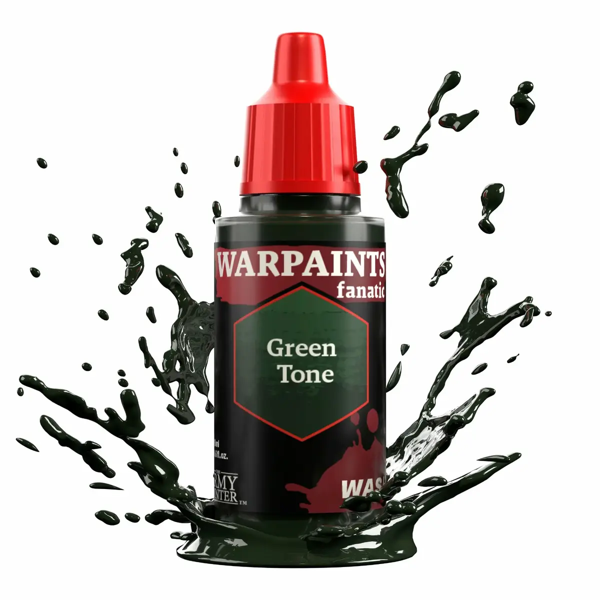 Army Painter Warpaints Fanatic Wash zaļā nokrāsa Photo 2