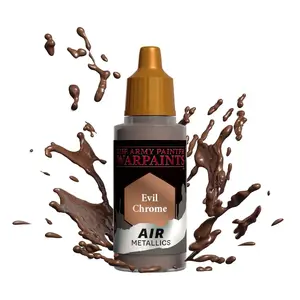 Акриловая аэропаста Metallic — Army Painter Warpaints Air Metallics Evil Chrome 31 г