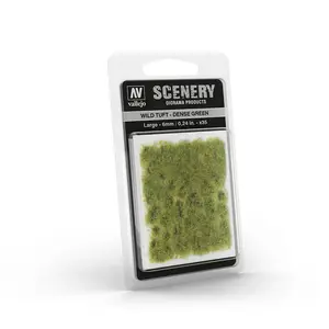 Scenery accessory for scale models VALLEJO SC413 — green scenic material, 1 pc
