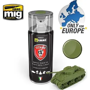 Грунтовка-краска VALLEJO Titans Matt Primer Military Green 17 мл