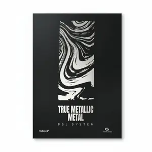 Book VALLEJO True Metallic Metal - BSL System by Vallejo (painting reference guide)