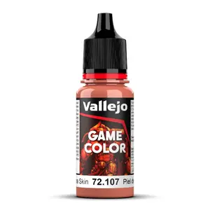 Akrila krāsa VALLEJO 72.107 Sarkana 18 ml — šķidra modelēšanas krāsa