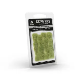 Scale model scenery part VALLEJO SC426 — green accessory for dioramas and model landscapes