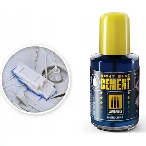 Клей для пластика VALLEJO Night Blue 30 мл