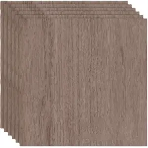 BambuLab finiera loksne 3 mm 300×300 mm melnā valrieksta špona komplekts 6 gab.