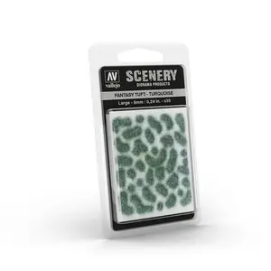Scale model scenery piece VALLEJO SC432 turquoise — scenery accessory for dioramas and models