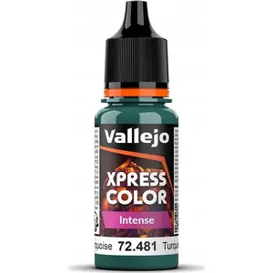Krāsa VALLEJO Xpress Color Intense Heretic Turquoise 18 ml (72.481)