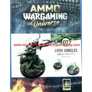 Akrila krāsas VALLEJO Ammo Wargaming Universe 07 Lush Jungles hobijam un modelismam