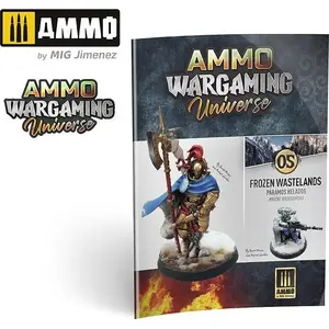 Krāsu komplekts VALLEJO Ammo Wargaming Universe 05 Frozen Moors — akrila pigmenti un mazgājumi modelēšanai
