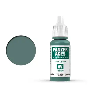 Akrila krāsa VALLEJO 70.338 Zila 17 ml šķidra mākslas/amatniecības krāsa