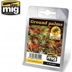 Vallejo Ammo Plants Ground Palms – scale model foliage and basing material