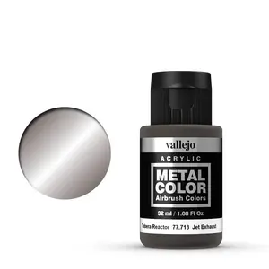 Acrylic Paint VALLEJO 77.713 Grey (Jet Exhaust) 32 ml Bottle