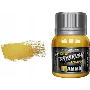 Краска для сухой кисти VALLEJO Vallejo Ammo DIO Drybrush — оттенок Brass