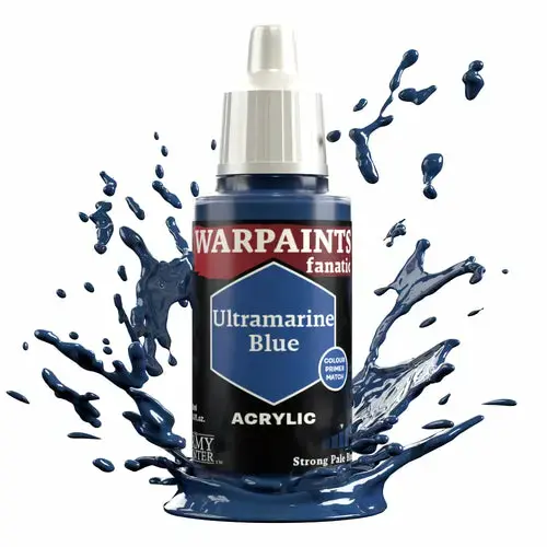 Akrila krāsa Army Painter Warpaints Fanatic Ultramarine Blue Photo 2