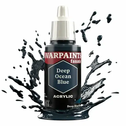 Краска Army Painter Warpaints Fanatic Deep Ocean Blue Photo 2