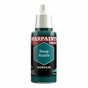 Akrila krāsa Army Painter Warpaints Fanatic Deep Azure — zils, šķidrs, 1 gab.