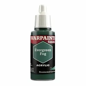 Akrila krāsa Army Painter Warpaints Fanatic Evergreen Fog — zaļa, šķidra, 1 gab.