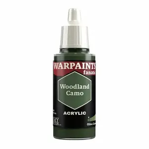 Acrylic Paint Set Army Painter Warpaints Fanatic Woodland Camo — Green, Liquid, 1 pc