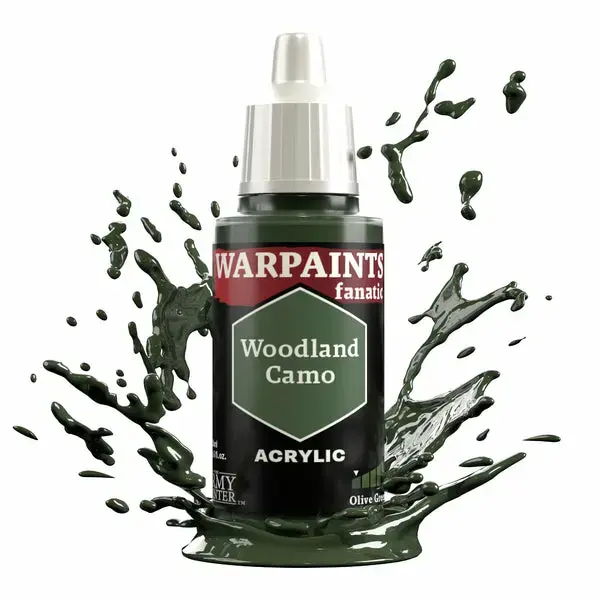 Army Painter Warpaints Fanatic Woodland Camo paint Photo 2
