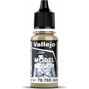 Krāsa VALLEJO Model Color 70.765 Desert Tan (18 ml) akrila modeļu krāsa
