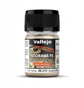 Diorama FX Landscape Textures Arid Yellow 0.5–1 mm – VALLEJO