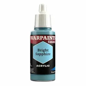 Akrila krāsa Army Painter Warpaints Fanatic Bright Sapphire — zils (šķidrums), 1 gab.