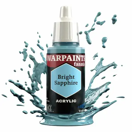 Krāsa Army Painter Warpaints Fanatic Bright Sapphire Photo 2