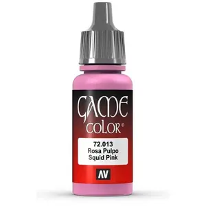 Akrila krāsa VALLEJO 72.013 Squid Pink 17 ml — pudele ar dozatoru