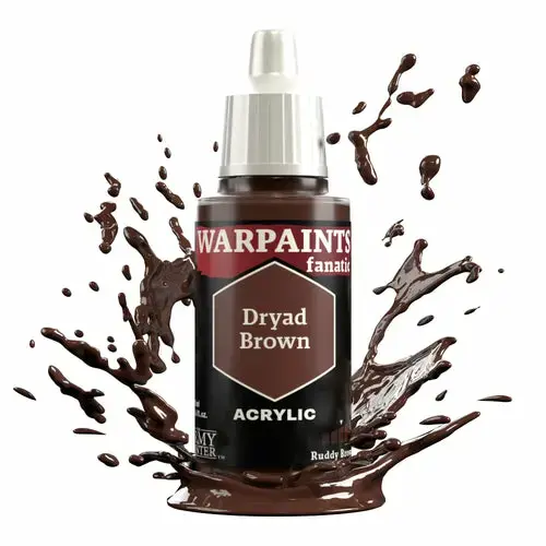 Army Painter Warpaints Fanatic Dryad Brown akrila krāsa Photo 2