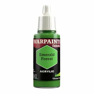 Akrila krāsa Army Painter Warpaints Fanatic Emerald Forest — zaļa, šķidra, 1 gab.