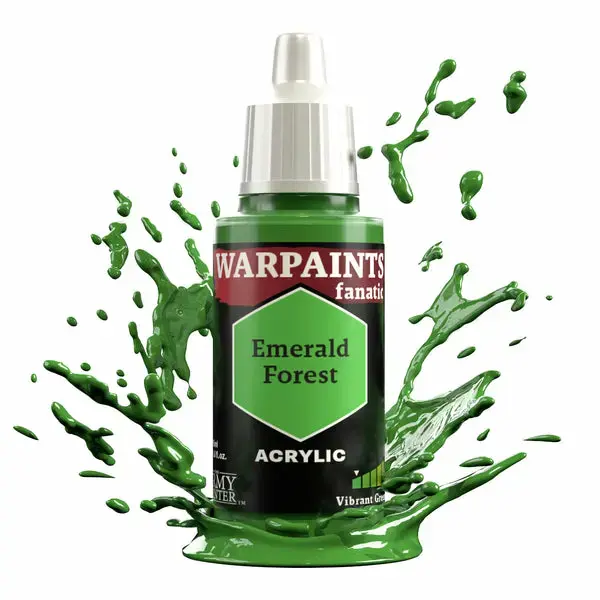 Army Painter Warpaints Fanatic Emerald Forest krāsa Photo 2