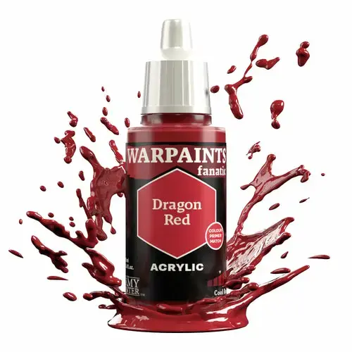 Akrila krāsa Army Painter Warpaints Fanatic Dragon Red Photo 2