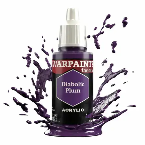 Army Painter Warpaints Fanatic Diabolic Plum krāsa Photo 2