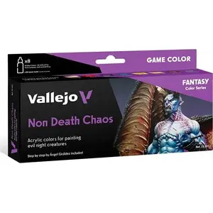 Krāsu komplekts VALLEJO Game Color 72.191 Non Death Chaos — 8 x 18 ml