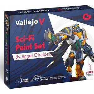 Krāsu komplekts VALLEJO Game Color Sci‑Fi 12 × 18 ml (72.313)