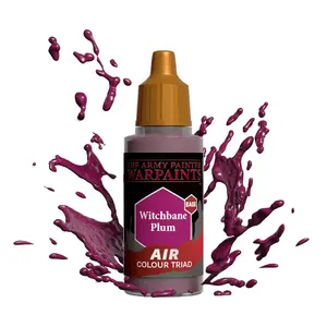 Akrila aerosola krāsa Army Painter Warpaints Air Witchbane Plum 1 gab., magenta
